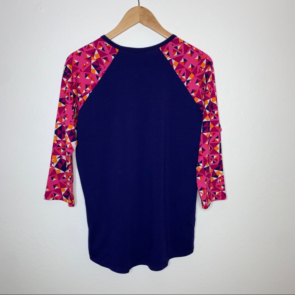 LulaRoe Randy Baseball Tee Top - Picture 5 of 9